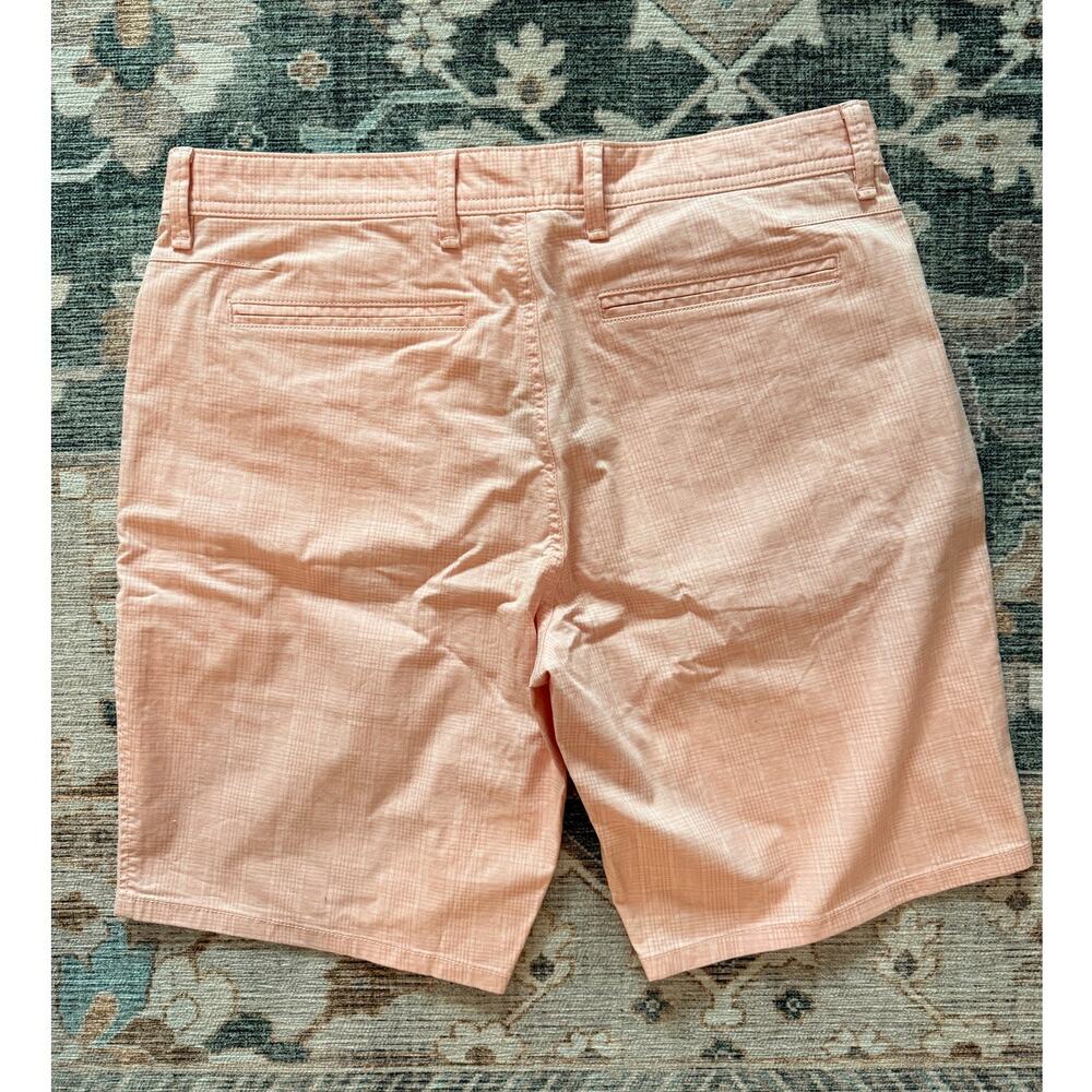 Rodd & Gunn Shorts Salmon Plaid Preppy Sacred Hill Size 32 NWT Summer Coastal - Picture 5 of 5